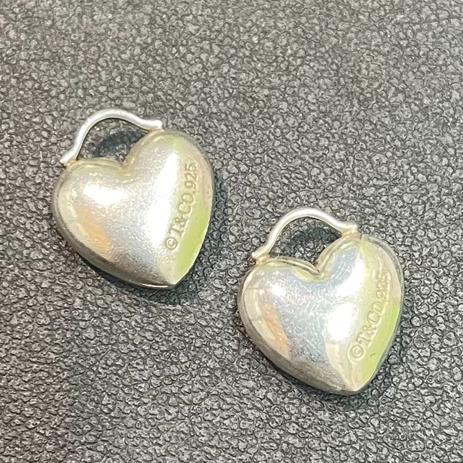 【成】TIFFANY&Co. ティファニー ハート ネックレストップ 2個セット SV925 【6590YO】H11