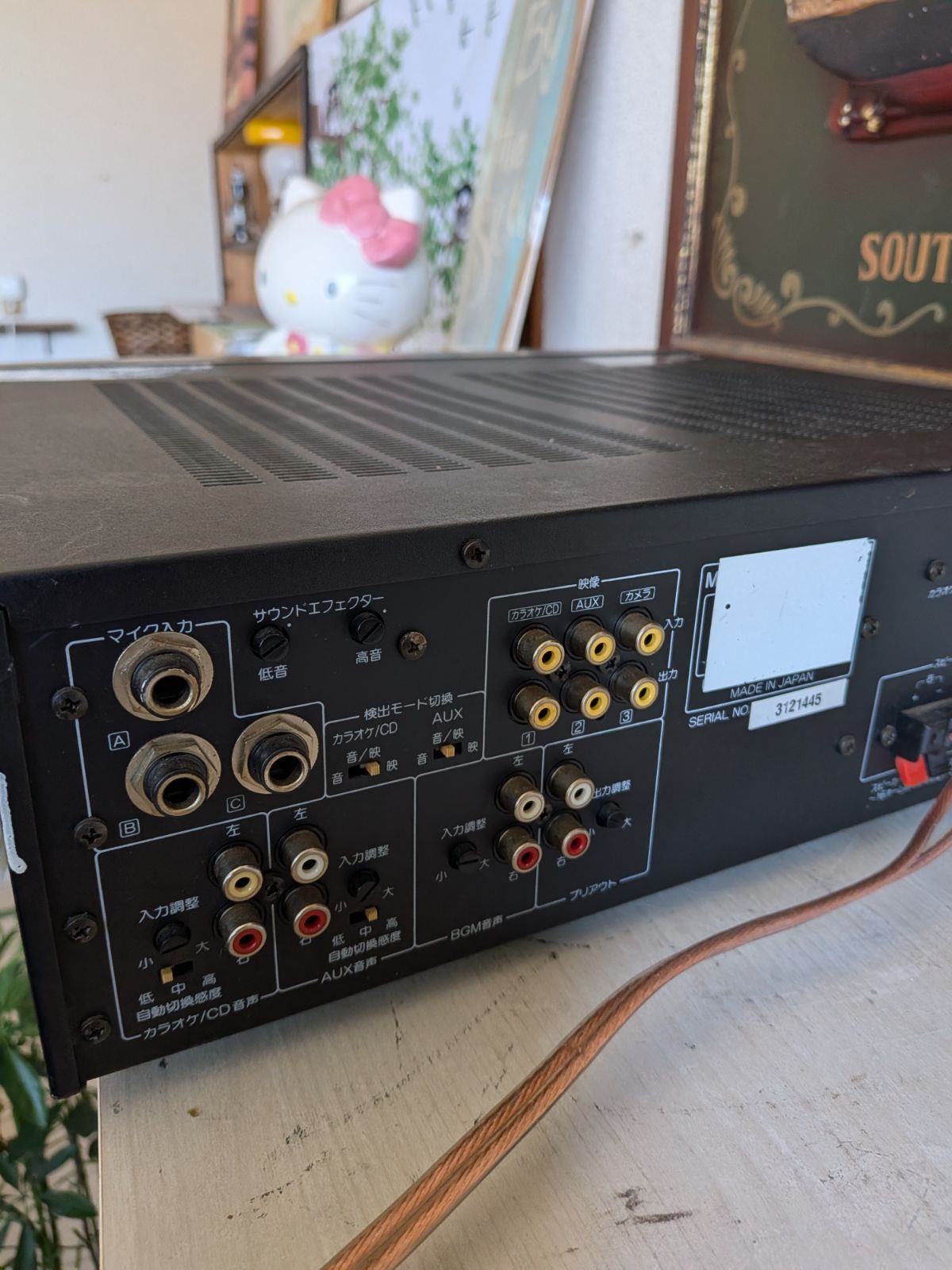 動作確認済】BMB デジタルエコー AVアンプ NDA-X33 カラオケアンプ