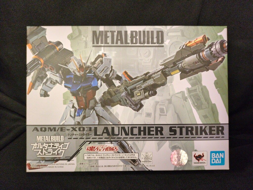 BANDAI SPIRITS METAL BUILD　機動戦士ガンダムSEED ランチャーストライカー
