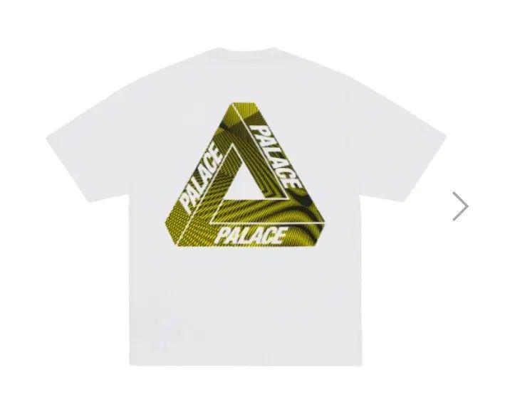 PALACE トライベックス Tシャツ 白 黄色 - 25SS