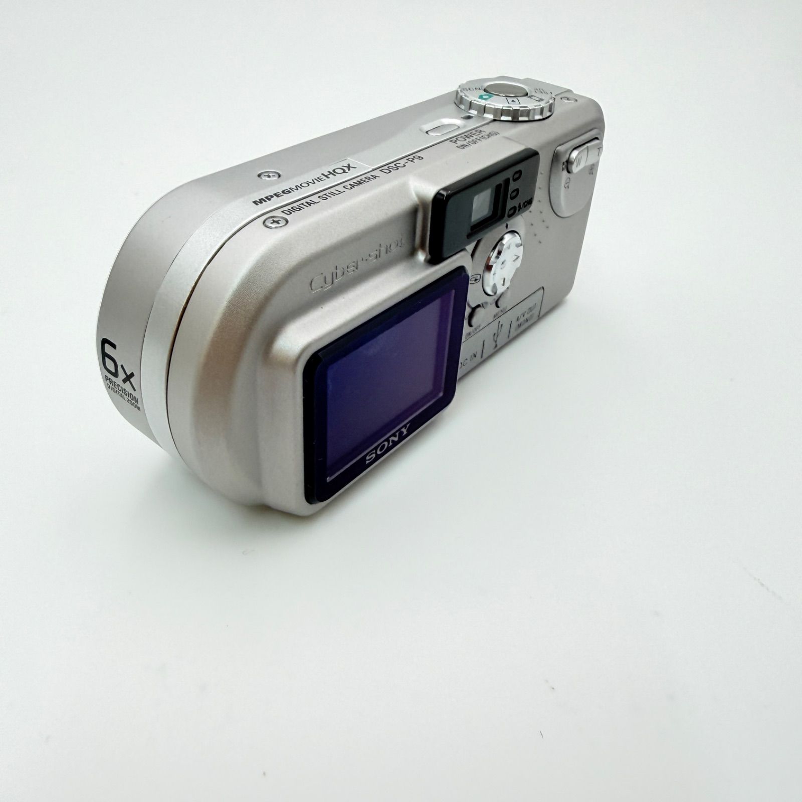 SONY Cyber-shot DSC-P9 シルバー 0836 ソニー コンデジ デジカメ