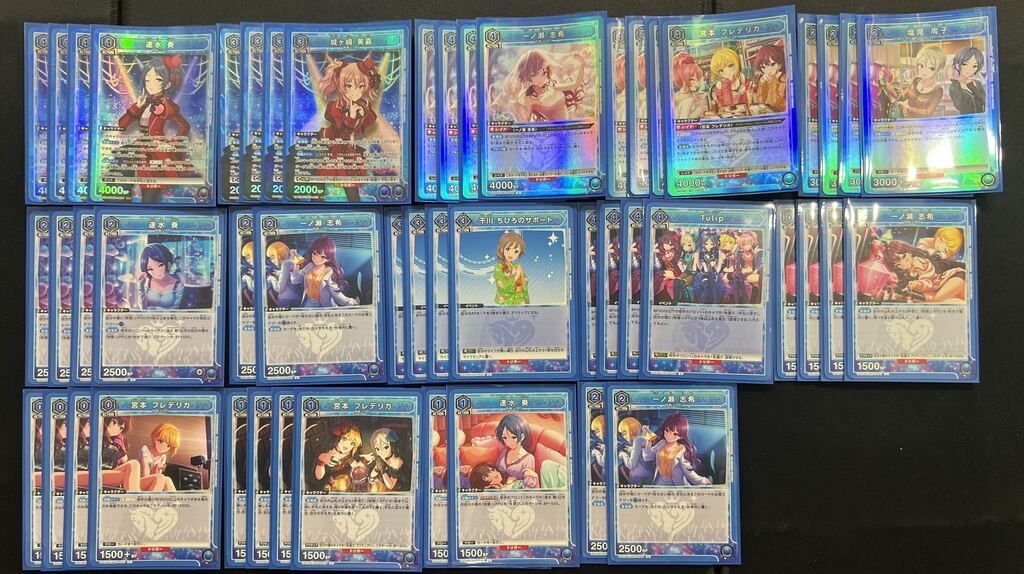 デッキ】 アイドルマスター シンデレラガールズ 青 LiPPS【UNIONARENA