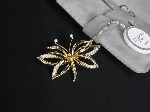 アクセサリー ［未使用級］DIOR ロープ ラインストーン ツイスト