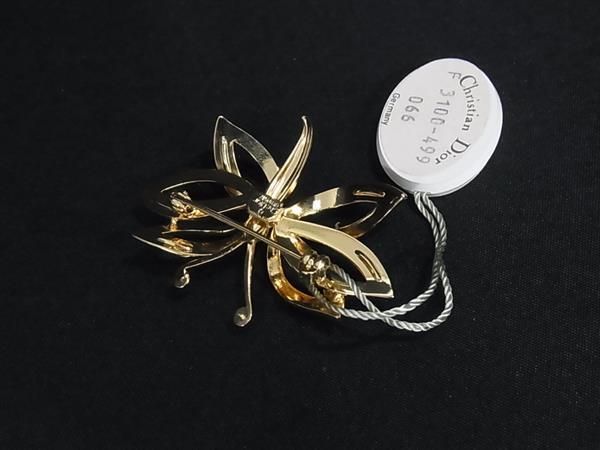□極美品□ ChristianDior ディオール ヴィンテージ ラインストーン