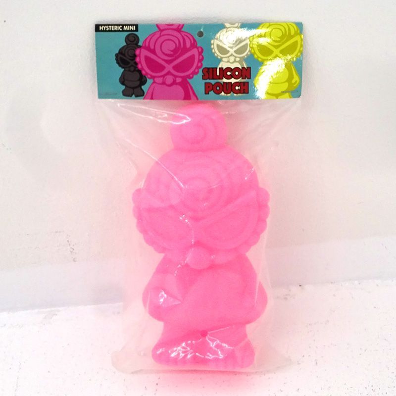 [Mie Store] HYSTERIC MINI Silicone Pouch Pink (Hysteric Mini/Pen Case/Pencil Case) [134-E328]
