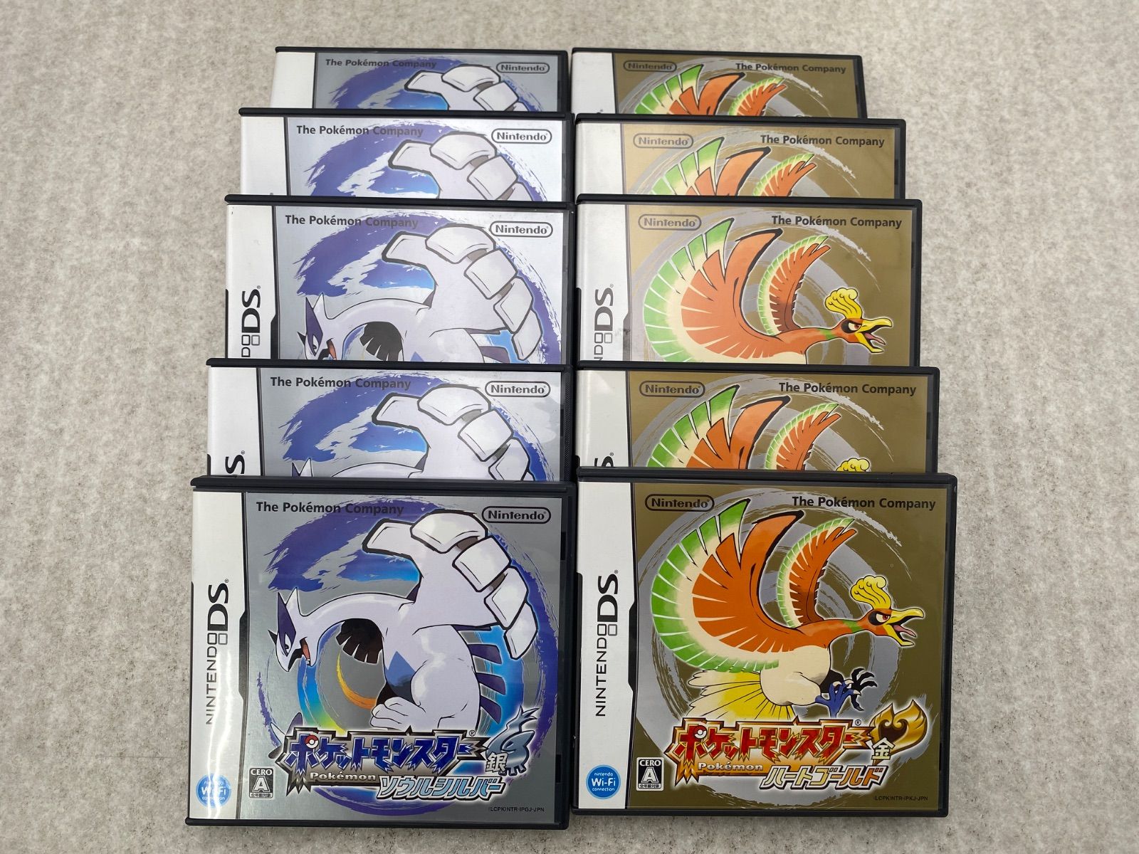 ポケットモンスター　ハートゴールド　ソウルシルバー　10点【動作品】　ニンテンドーDS 32,500円