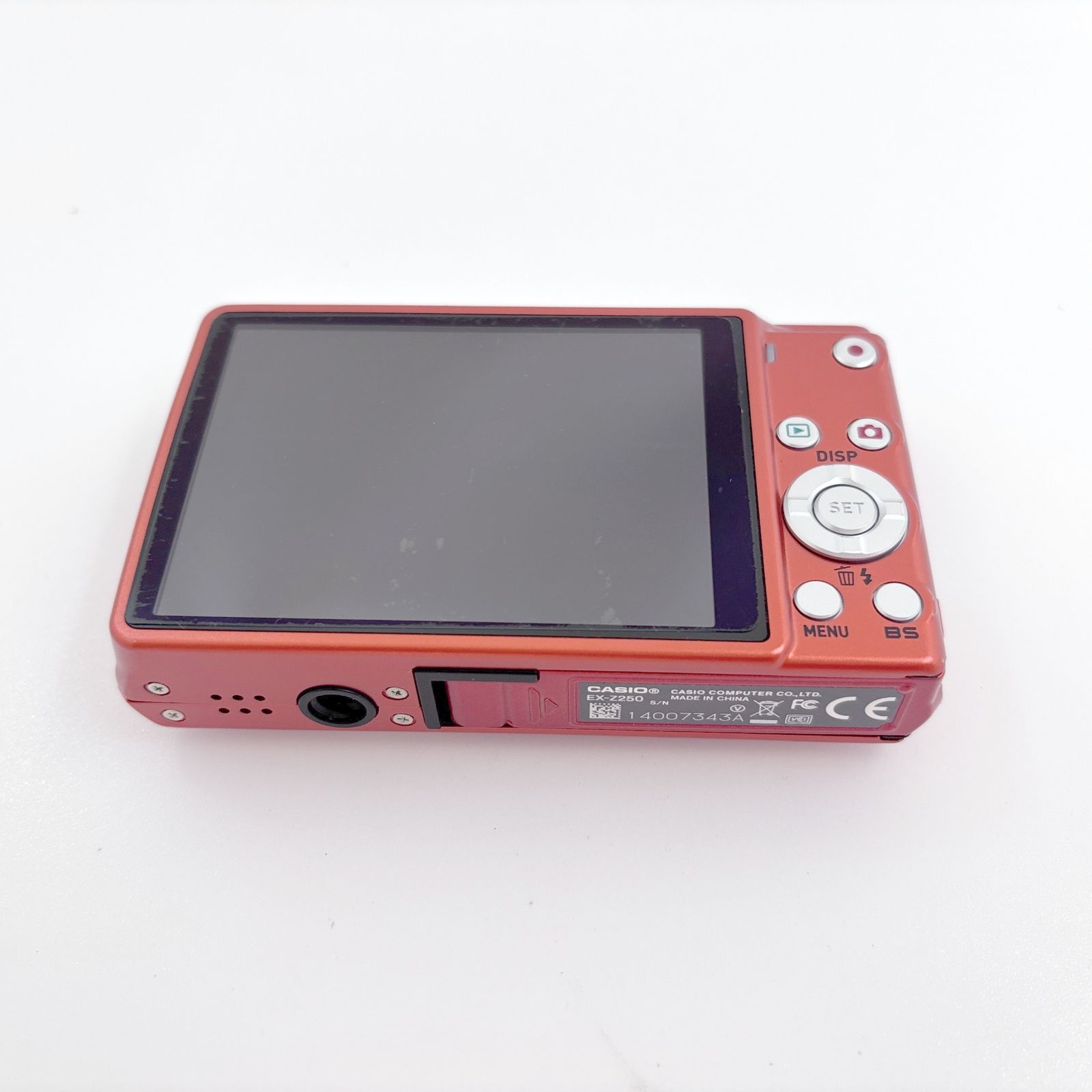 美品✨CASIO EXILIM EX-Z250 オレンジ 即使用セット付属✨ カシオ】CASIO EXILIM EX-Z250 オレンジ コンパクトデジタルカメラ +