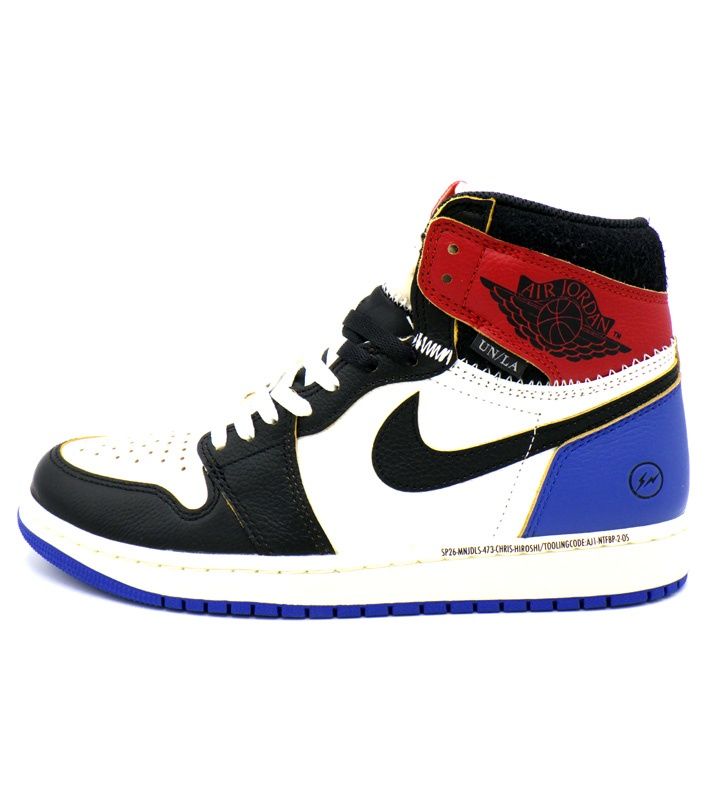 ナイキ NIKE × ユニオン UNION × フラグメント FRAGMENT 【 AIR JORDAN 1 HIGH OG IO7847 002 】 エア ジョーダン 1 ハイ スニーカー　h8874