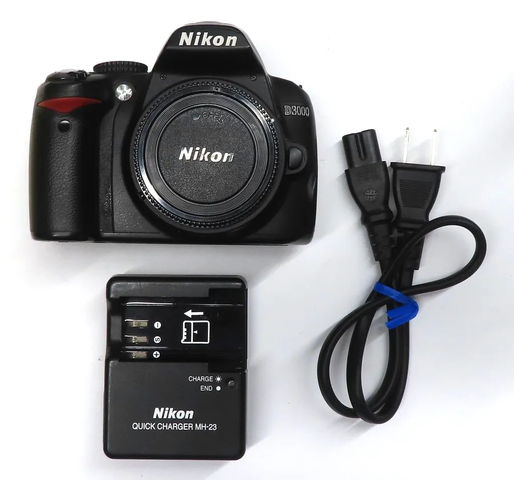 [Used] Camera [Junk] Nikon DSLR Camera D3000 Body 10.2 Million Pixels [D3000] (Condition: Mold Inside the Main Unit*See Remarks for details)