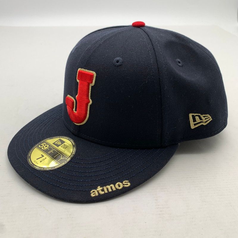 【中古品】 NEWERA×ATMOS ニューエラ アトモス 59FIFTY WBC J LOGO SIDE FLAG NAVY SIZE:61.5㎝ 2026 限定 タグ付 帽子 キャップ 【185-260811-io-50-fuzh】 6,776円