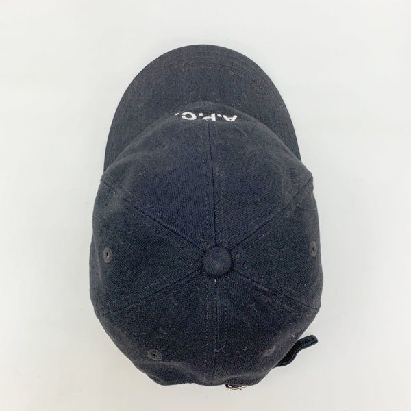 A.P.C. アーペーセー ベースボールキャップ 帽子 ロゴ刺繍 CASQUETTE