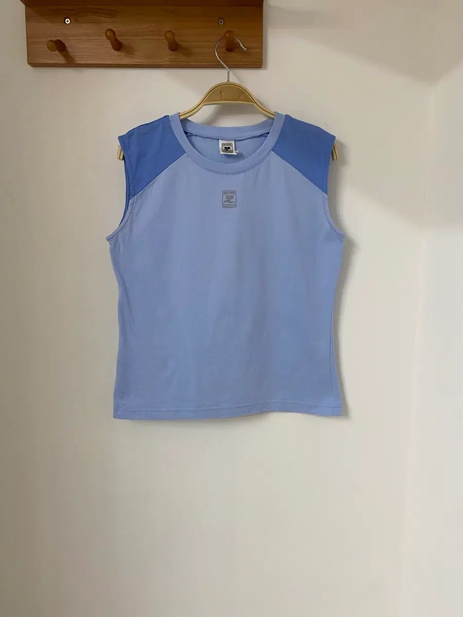 Courreges ブルー ショート ノースリーブ