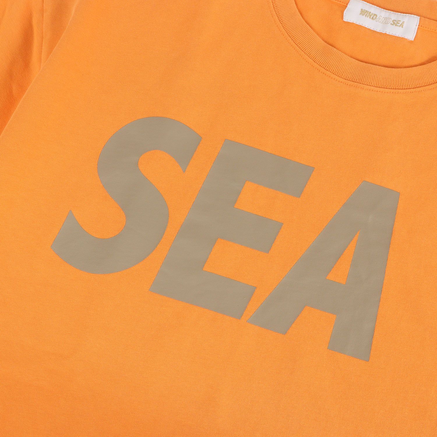 美品】WIND AND SEA ウィンダンシー Tシャツ オレンジ XL 22SS
