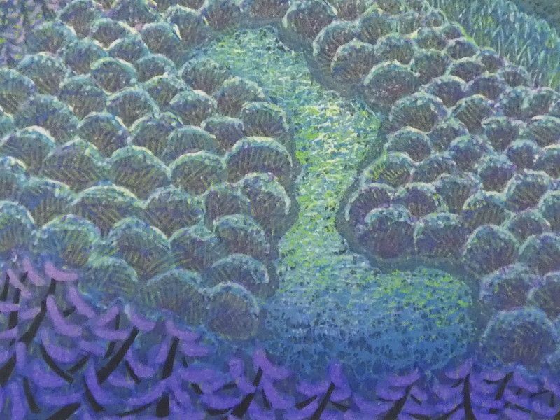 木版画‥牧野宗則‥光る海 木版画‥牧野宗則‥光る海 木版画‥牧野宗則‥光る海