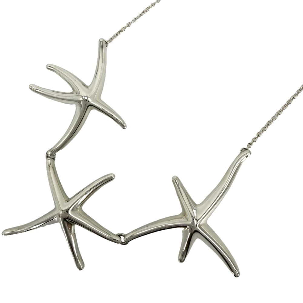 ティファニー ネックレス レディース スターフィッシュ エルサペレッティ ジュエリー アクセサリー TIFFANY&Co. シルバー925 約16.2g【中古品】