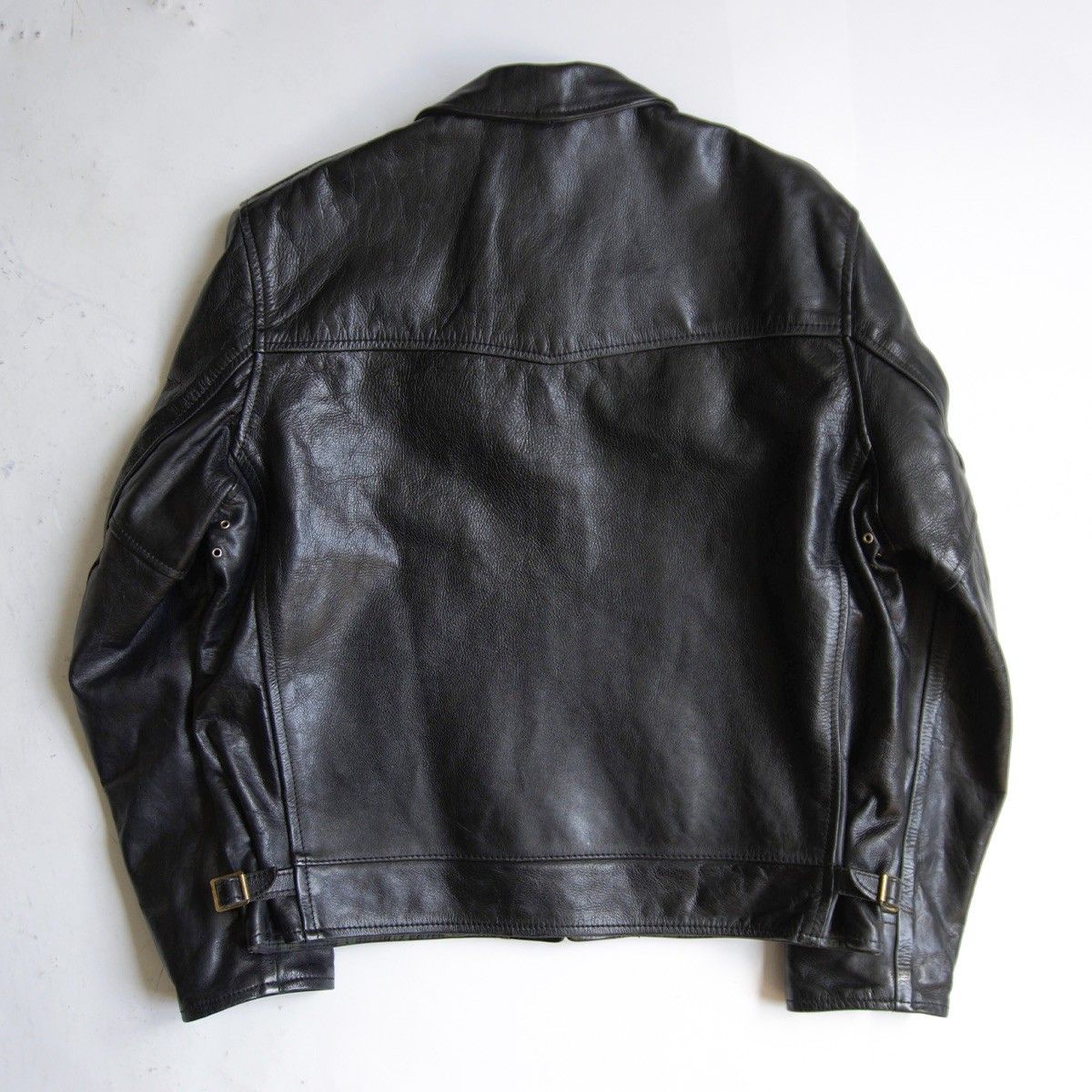 雰囲気抜群】AERO LEATHER【ハイウェイマン ステアハイド レザー