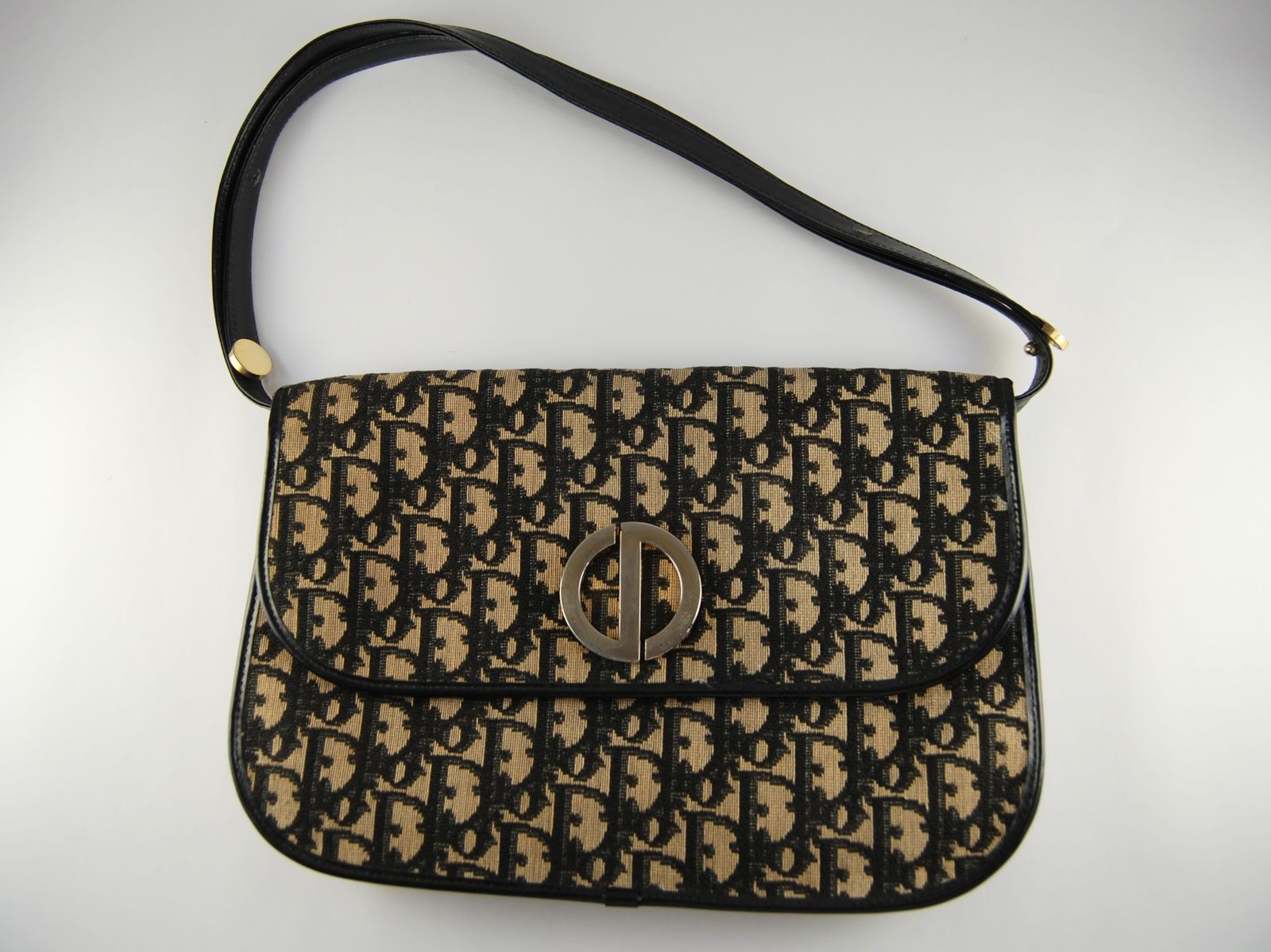 【USED/B※訳あり】ChritianDior クリスチャンディオール トロッター ショルダーバッグ