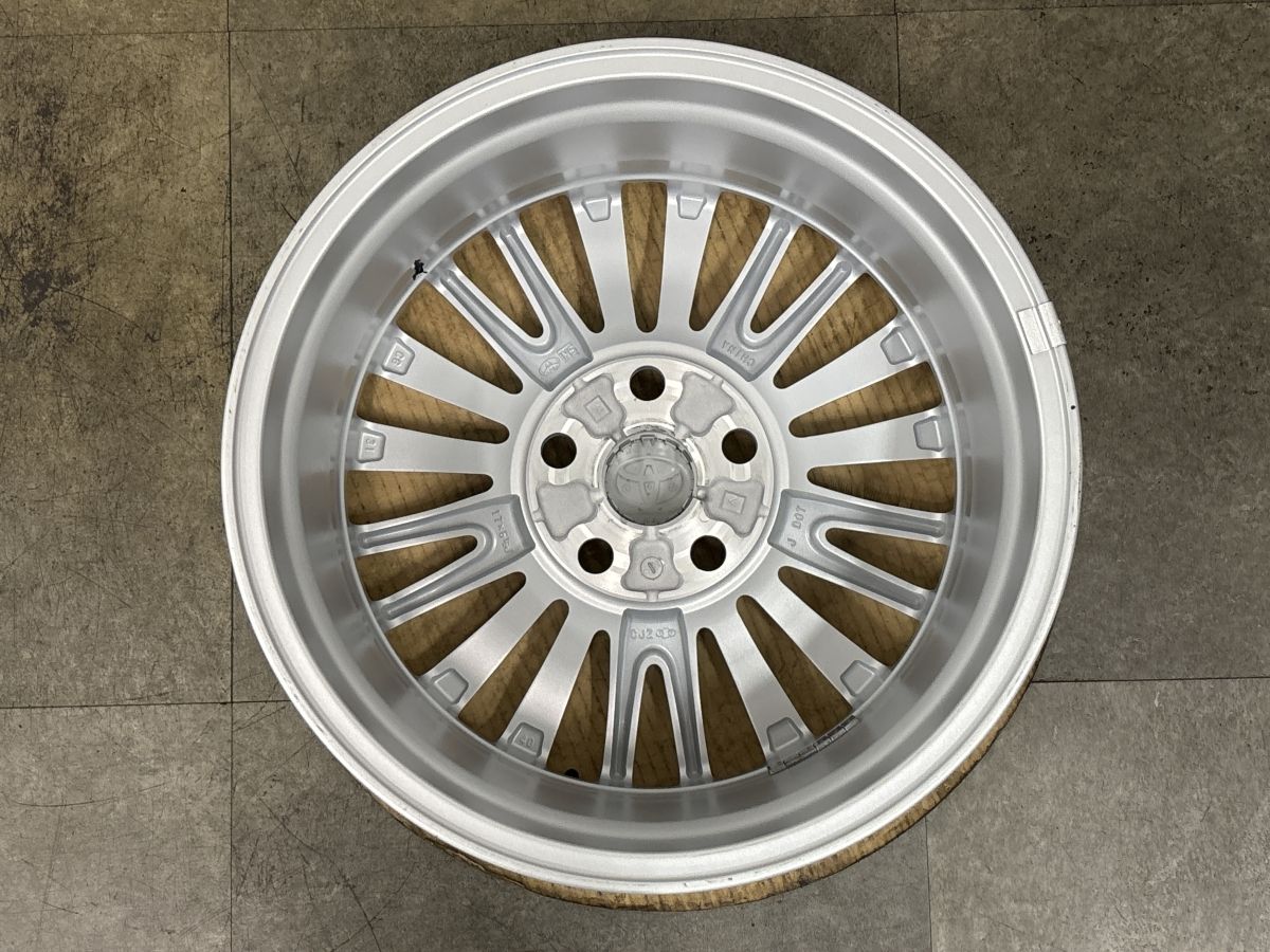新車外し品 美品】トヨタ 40 アルファード Gグレード 純正 17in 6.5J +