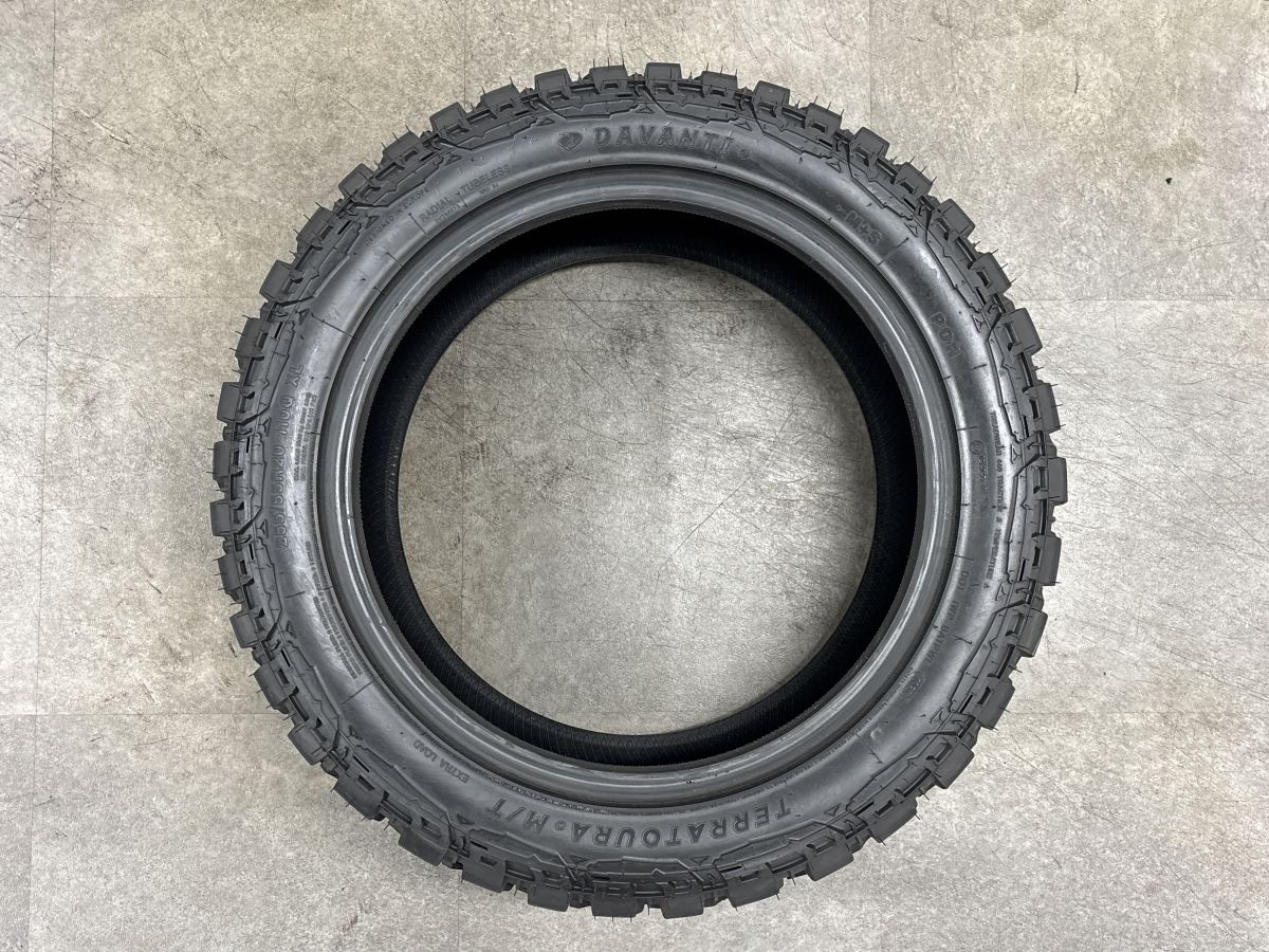 バリ溝】DAVANTI TERRATOURA M/T 255/55R20 4本セット レンジローバー