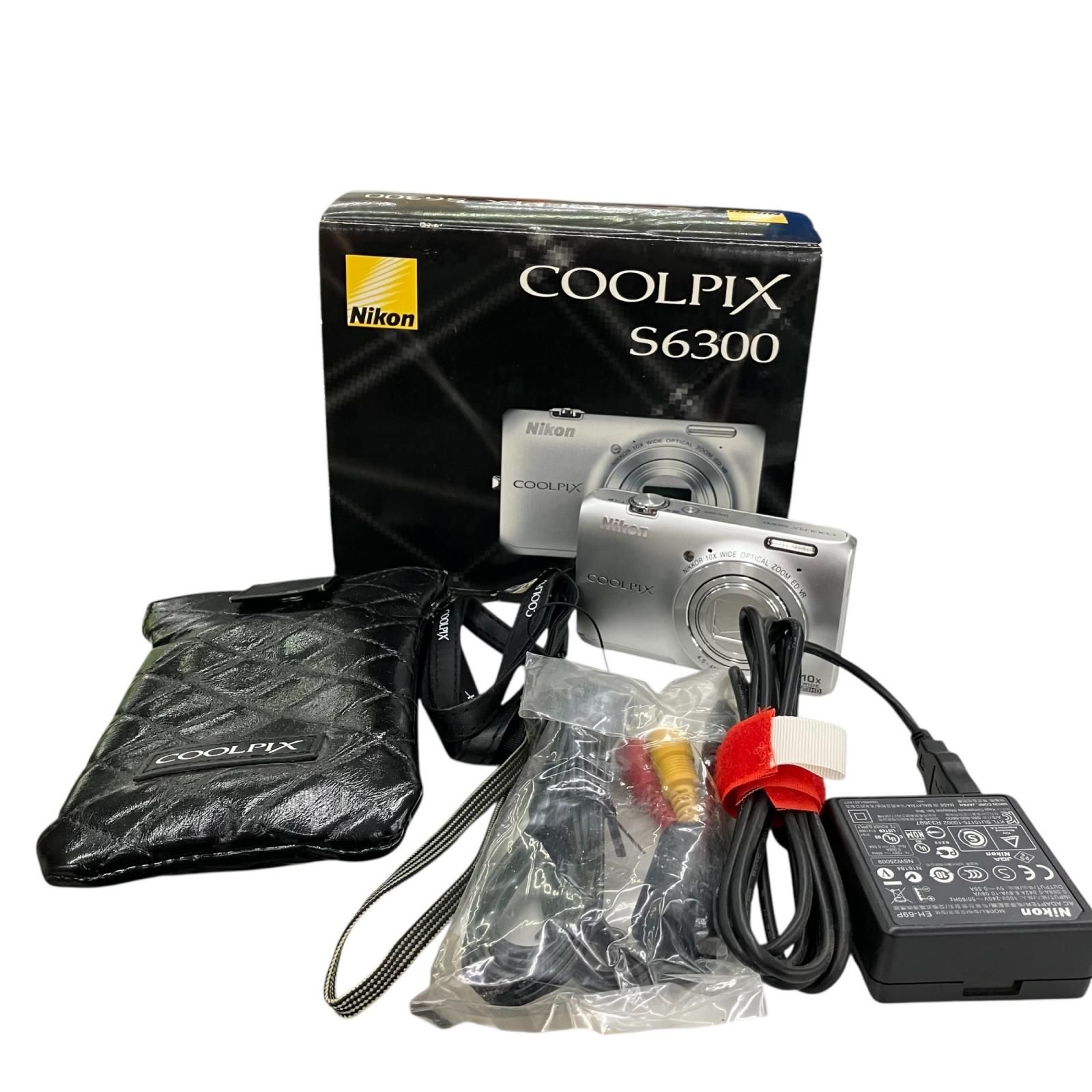 186000 動作未確認 Nikon ニコン デジタルカメラ Coolpix S6300