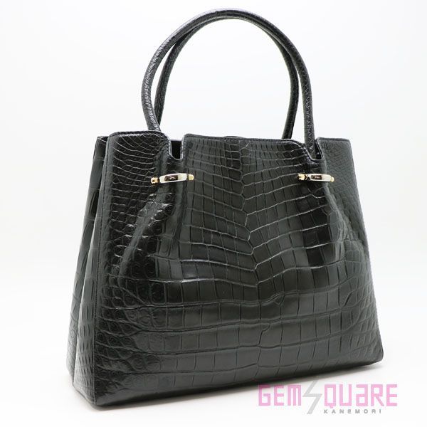 CROCODILE クロコダイル マットクロコ ハンド バッグ JRAタグ 美品 28,656円