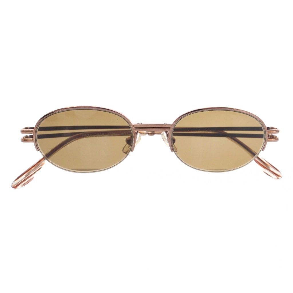 ジルサンダー JIL SANDER サングラス 茶 ブラウン 白 ホワイト J616/J816 /TK