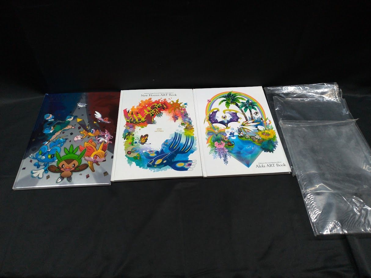 ポケモンアートブック【3冊セット】状態：非良