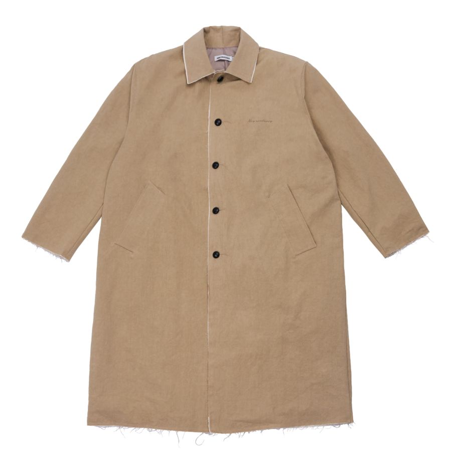 2 NOS COULEURS カット OFF コート ベージュ