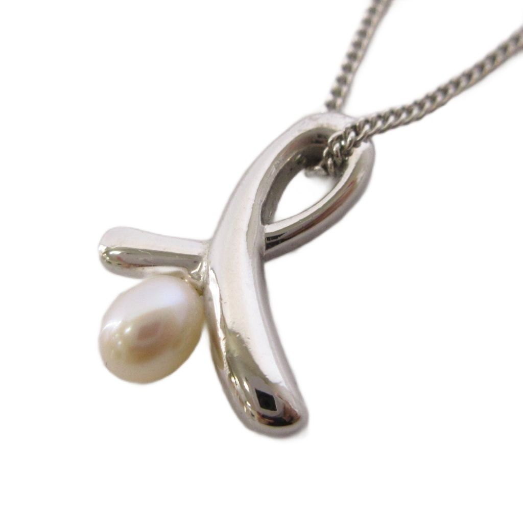 タサキ 田崎 TASAKI ネックレス ペンダント パール SILVER シルバーカラー /BM ■GY09
