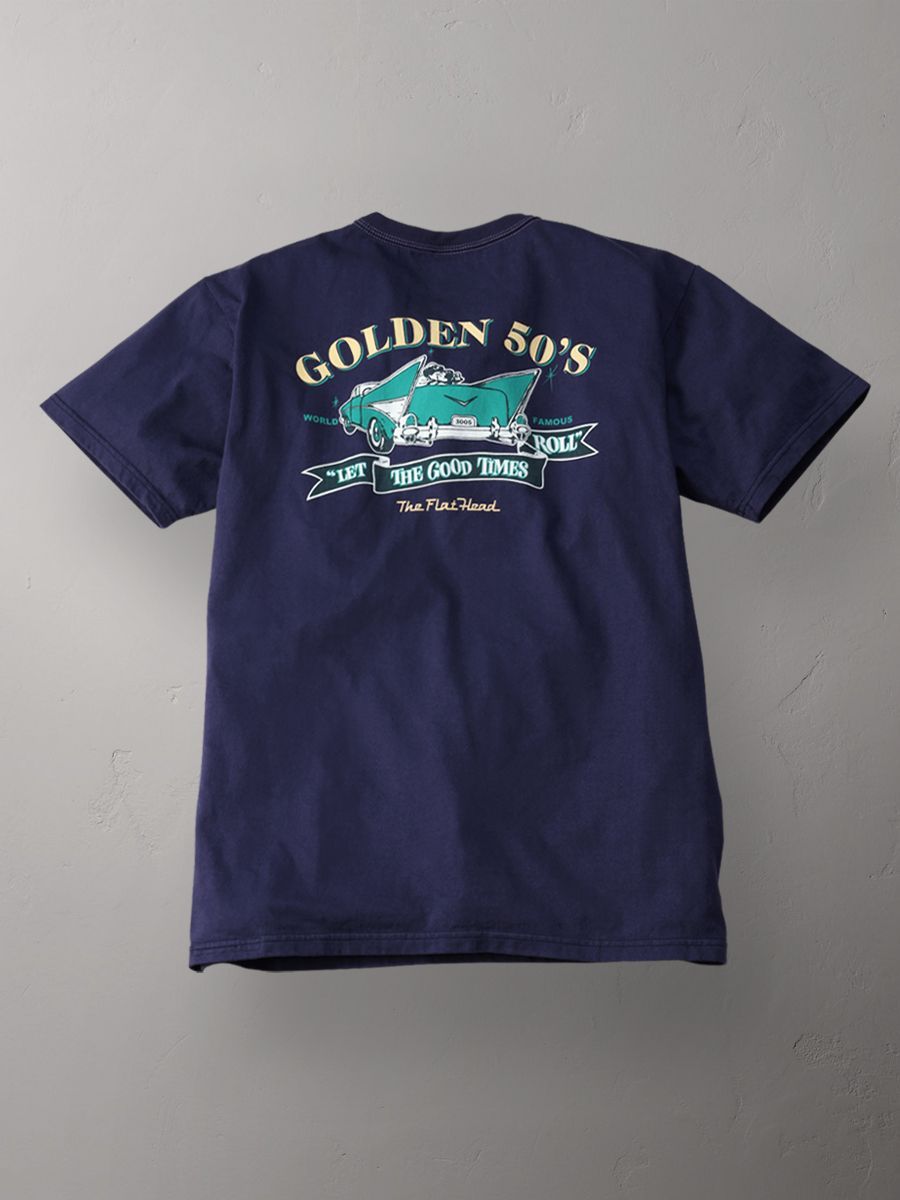 THE FLAT HEAD フラットヘッド 3本針の1本外し Tシャツ FN-THC-063 THE FLAT HEAD フラットヘッド 3本針の1本外し Tシャツ FN-THC-063