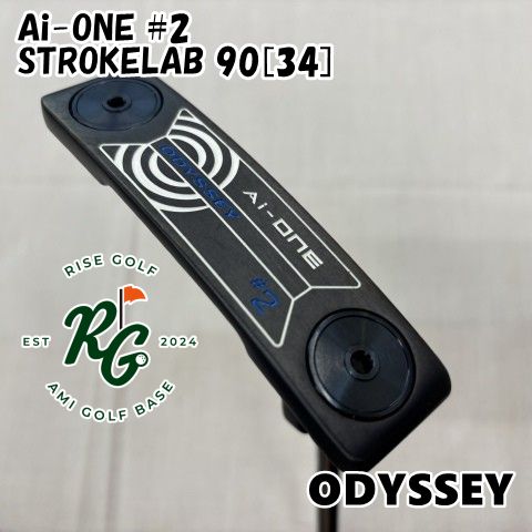 【中古】パター オデッセイ Ai-ONE #2◆STROKELAB 90[34]◆3[9275]
