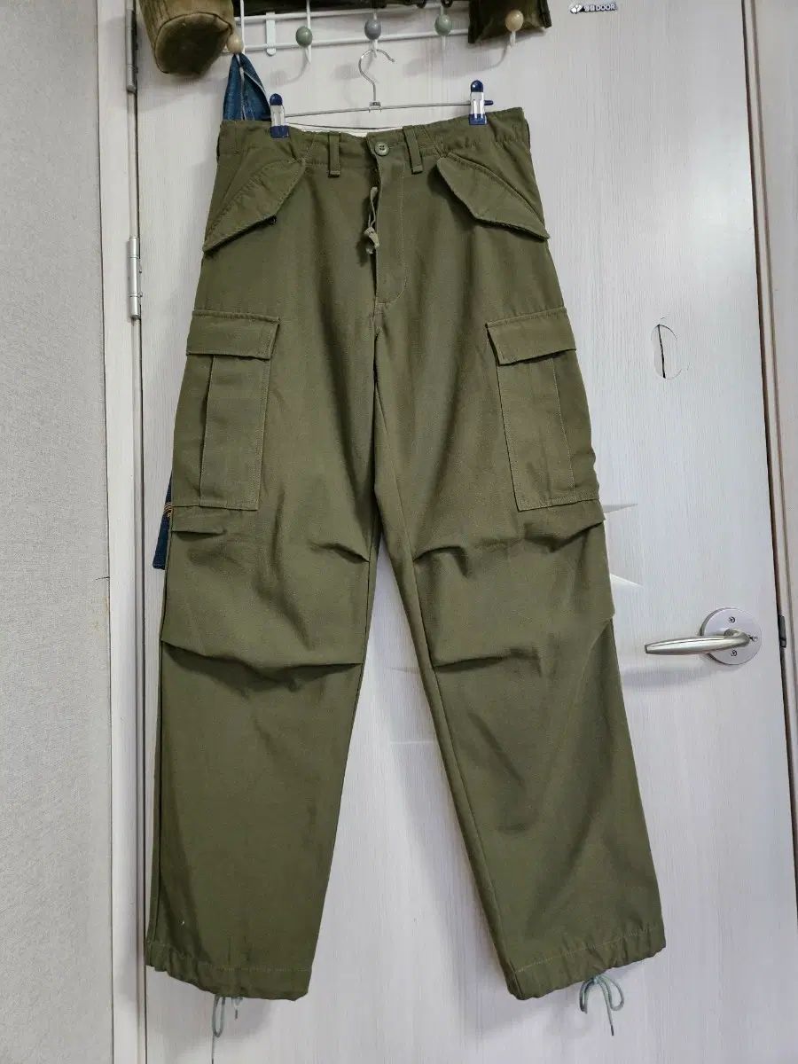ミリタリー m65 フィールドパンツ LEAF モンキーパンツ スモール Regular