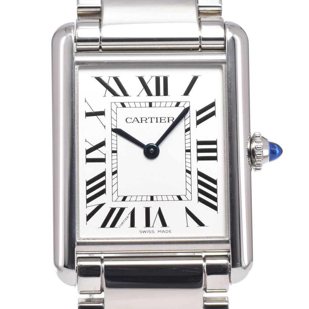 カルティエ CARTIER WSTA0051 タンクマスト LM シルバー クォーツ ユニセックス 美品 内箱・保証書付き 腕時計 C#149713