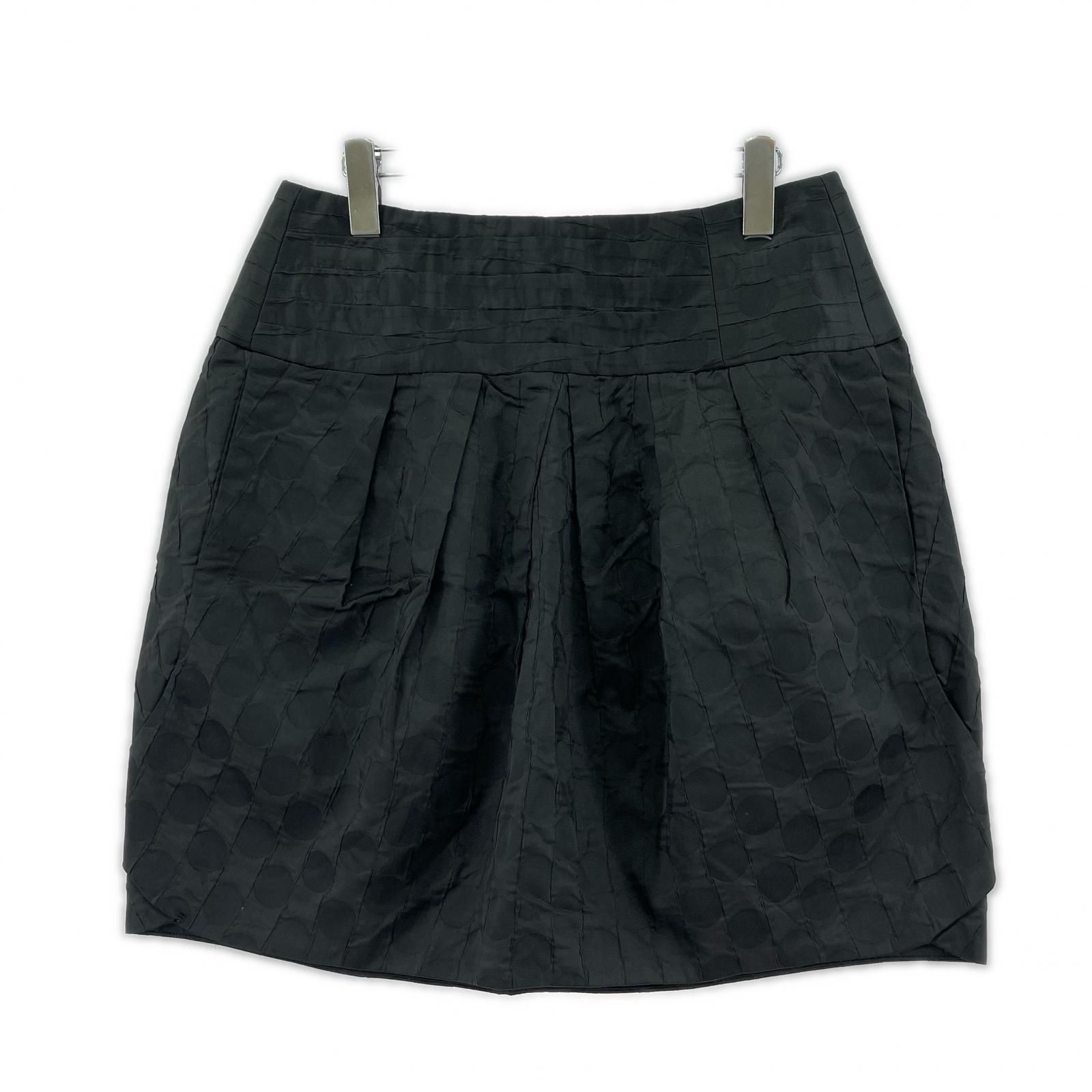 Emporio Armani エンポリオ・アルマーニ ドット ボックスプリーツ ミニ