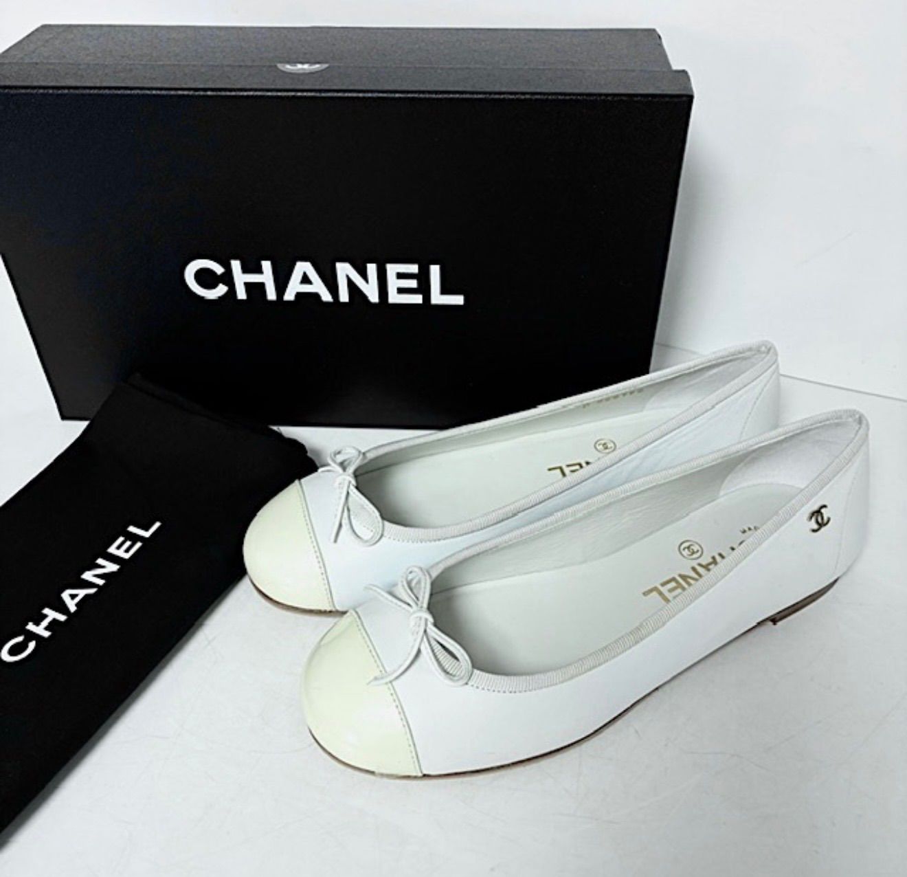 値下げ早い者勝ち！【未使用】CHANEL シャネル バレリーナ フラット