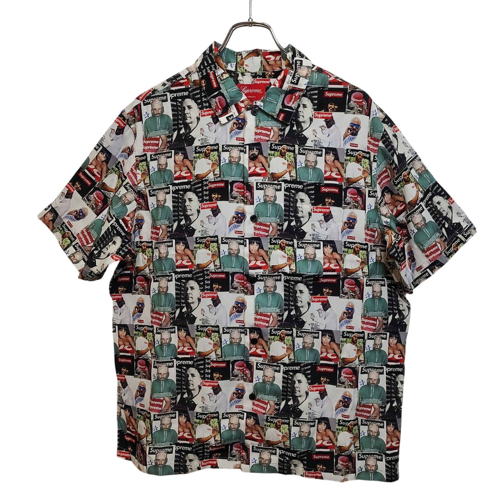 Supreme シュプリーム 23SS Magazine S/S Shirt マガジン 半袖 シャツ M マルチ メンズ