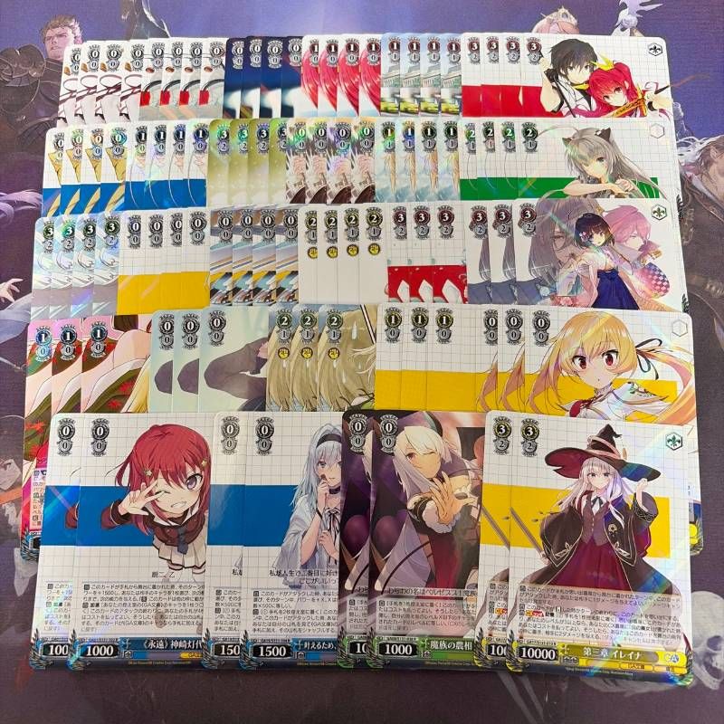 GA文庫 RR以下 セミ4コン(※欠品29枚) 125種471枚 ヴァイスシュヴァルツ