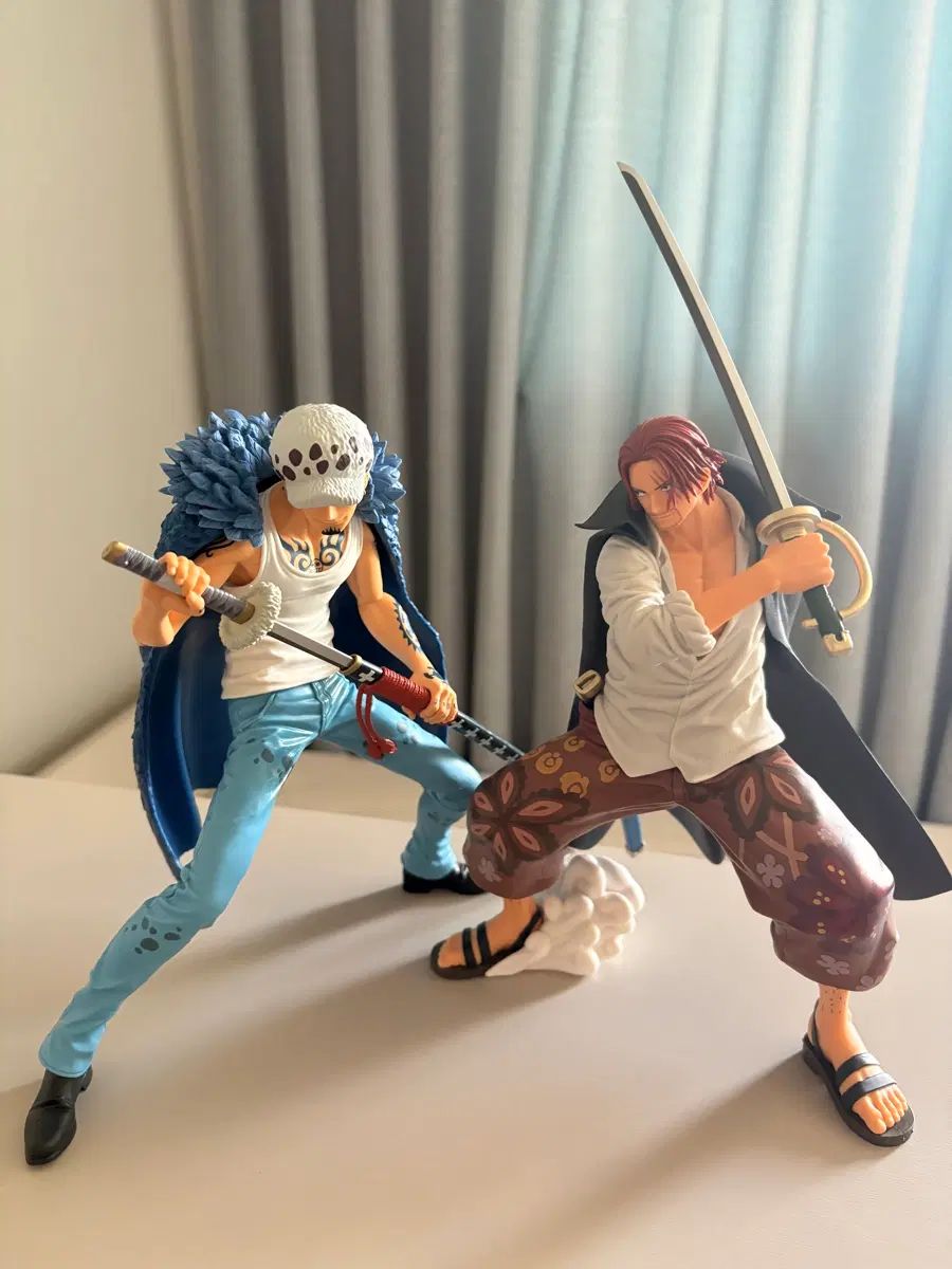 バンプレスト Grandista（グランディスタ） シャンクス トラファルガー・ロー フィギュア