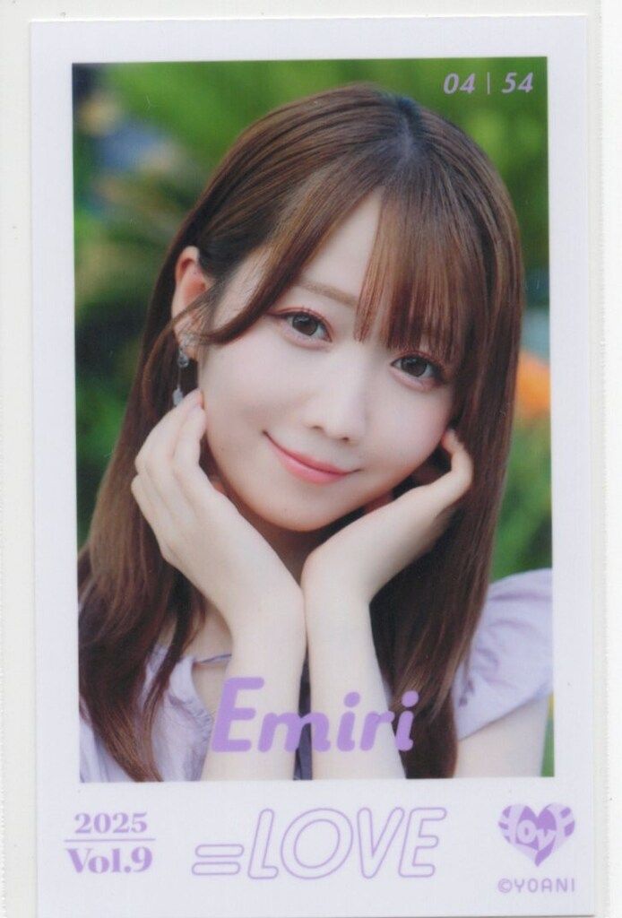 LOVE 2025 VOL.9 大谷映美里 ミニフォトカード 4/54 - メルカリ