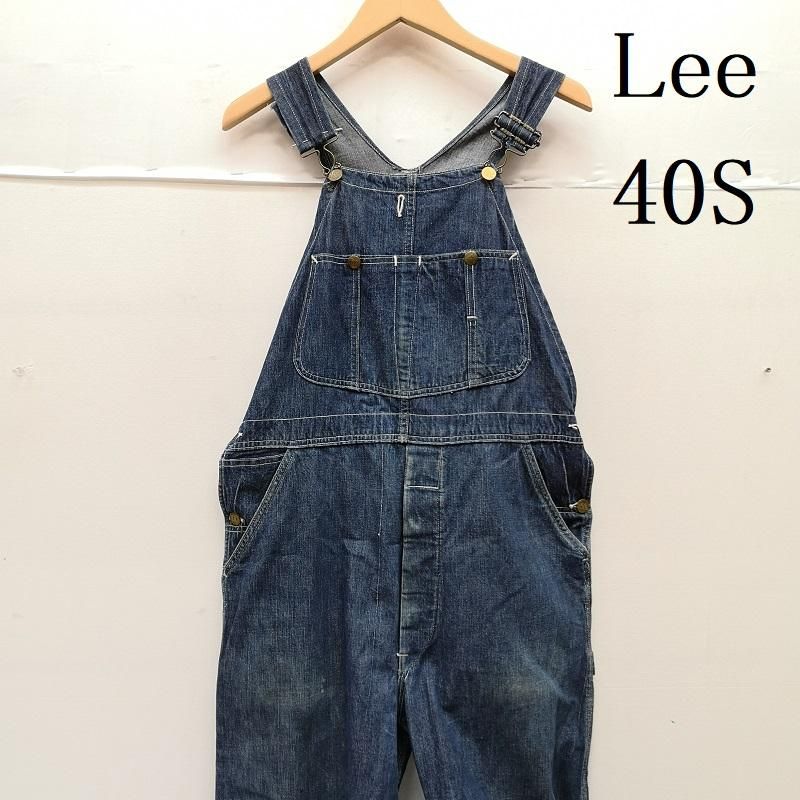 リー 40s ロング L ボタン ユニオンチケット ドーナツボタン デニム オーバーオール メンズ 表記無し ISItems【USED】【古着】【中古】50165322 21,978円