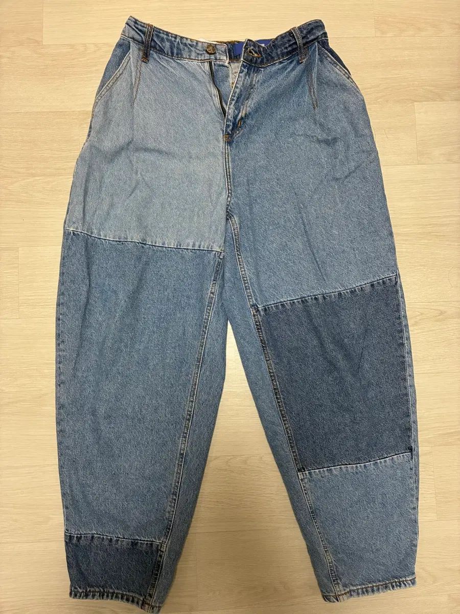 ZARA x ADER ERROR BARREL レグ ジーン ブルー (34サイズ)