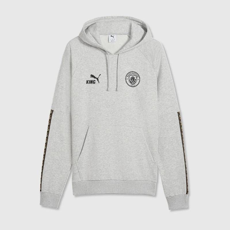 【送料無料・匿名配送】PUMA プーマ マンチェスター・シティ 26/27 公式 キング フーディー グレー 金 パーカー 新品 正規品