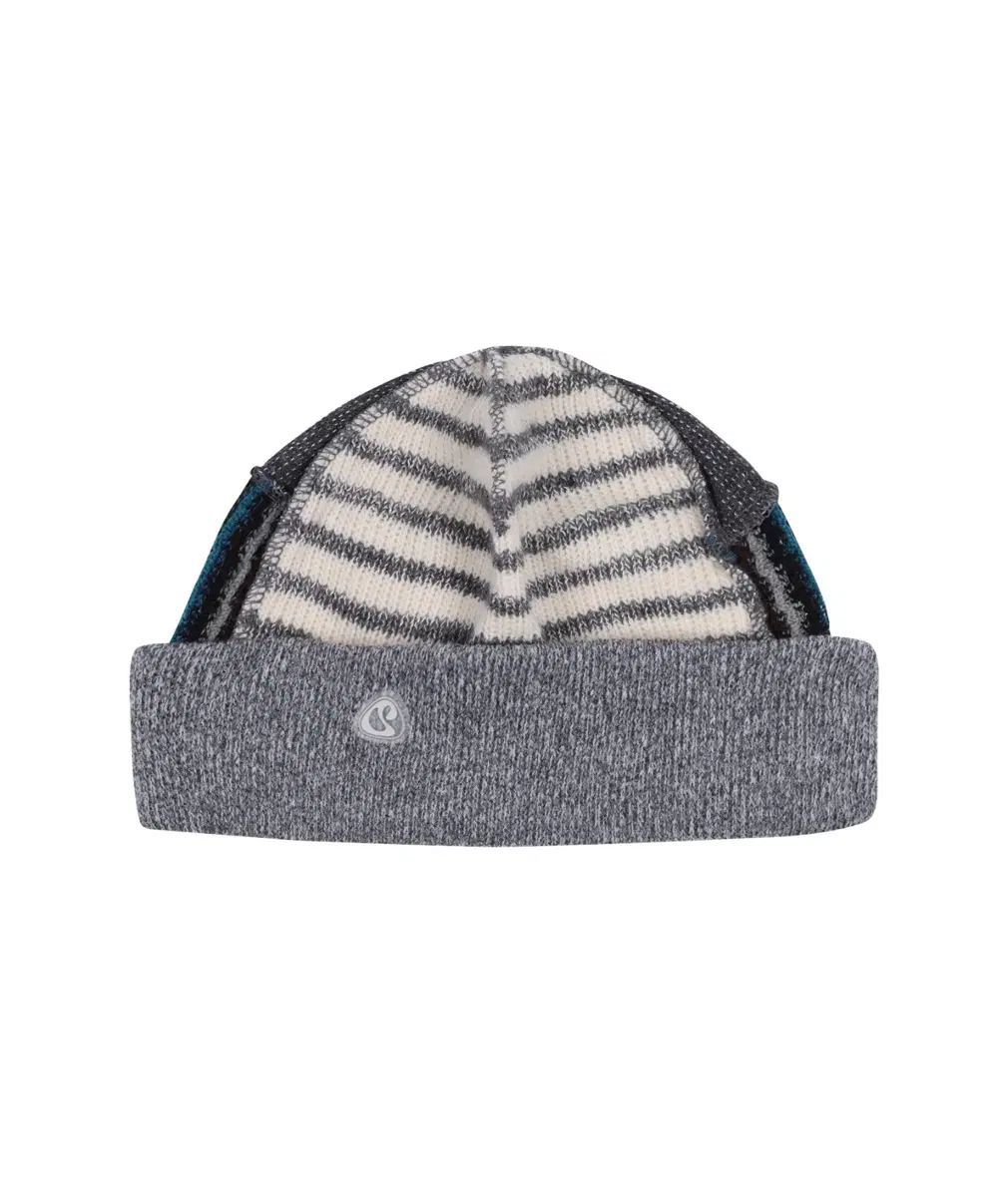 ISSEY MIYAKE イッセイミヤケ パッチワーク ビーニー グレー 6,549円