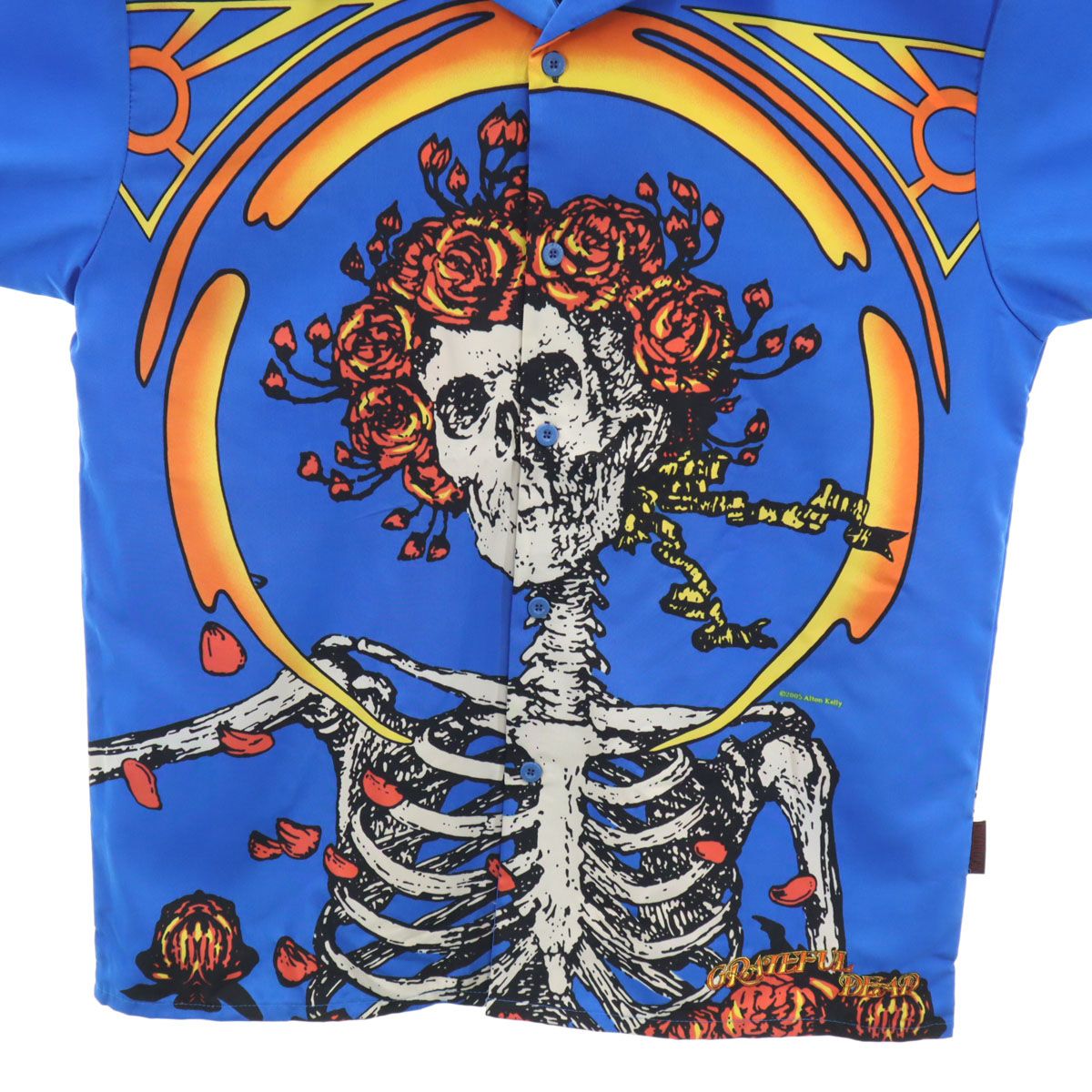 未使用 GREATFUL DEAD グレイトフルデッド 半袖 オープンカラーシャツ