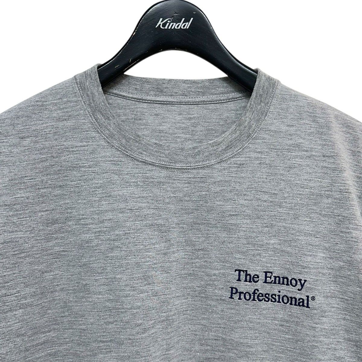 THE ENNOY PROFESSIONAL ロゴ刺繍クルーネックTシャツ 8071000182883
