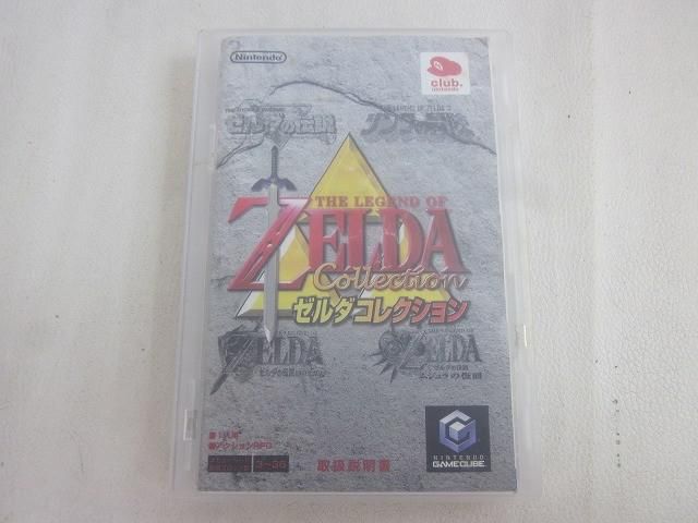 中古品 ゲーム ゲームキューブ ソフト ゼルダコレクション ZELDA collection パックマン vs.付き