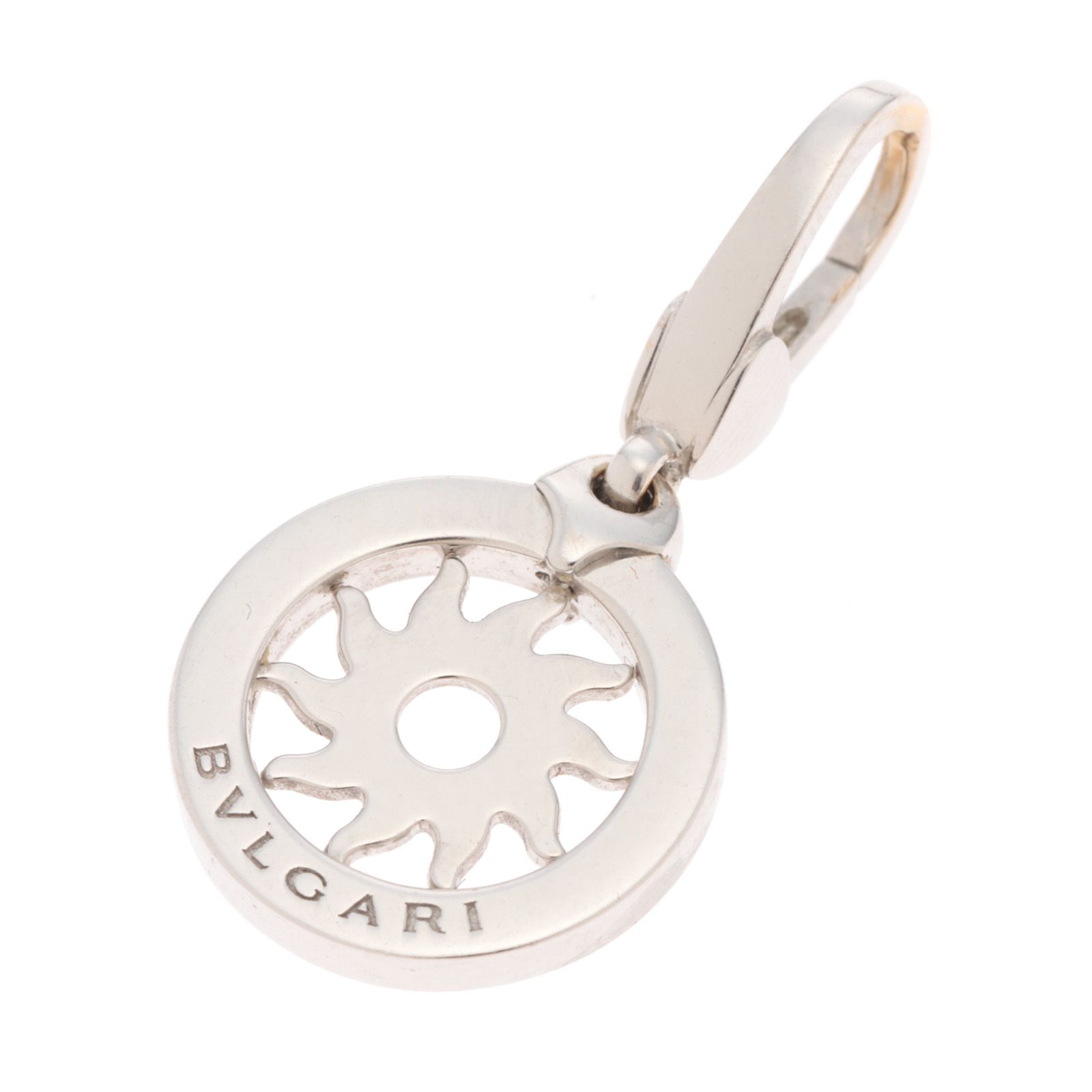 ト*ブ様 BVLGARI チャームペンダントトップ トンドサン(ホワイトゴールド ト*ブ様 BVLGARI チャームペンダントトップ トンドサン(ホワイト