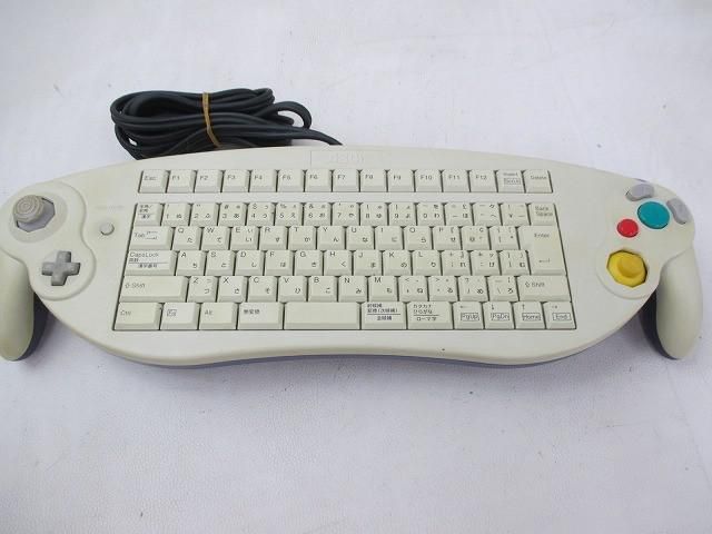 ジャンク品 ゲーム ゲームキューブ アクセサリ-・周辺機器 ASC-1901PO キーボードコントローラー