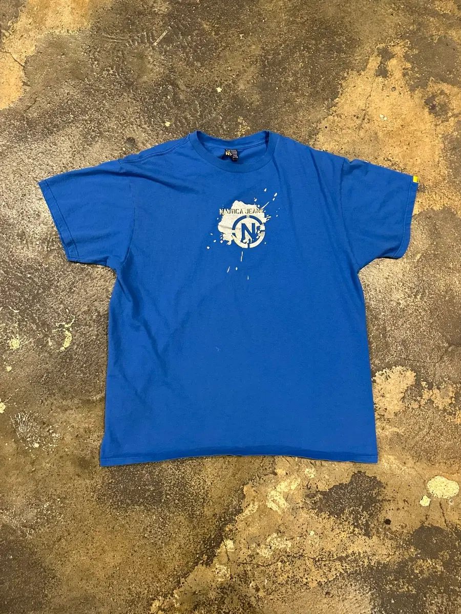 ヴィンテージ 00s NAUTICA(ノーティカ) ヒップホップ Tシャツ