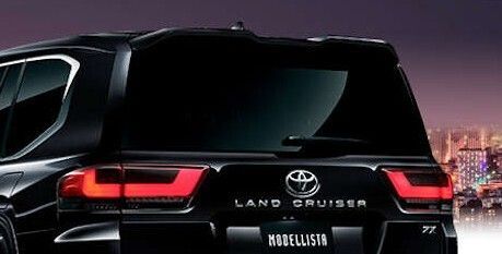 新品未使用 トヨタ純正 モデリスタ 300系 ランドクルーザー リヤスポイラー（未塗装） リア リヤ スポイラー 45,000円